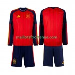 Maillot/Tenue Espagne World Cup Enfant Domicile 2026 Manche Longue